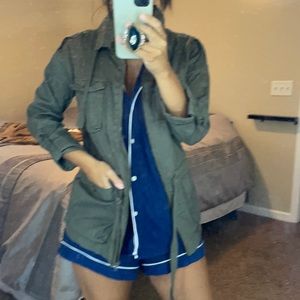 Bar III classic military jacket